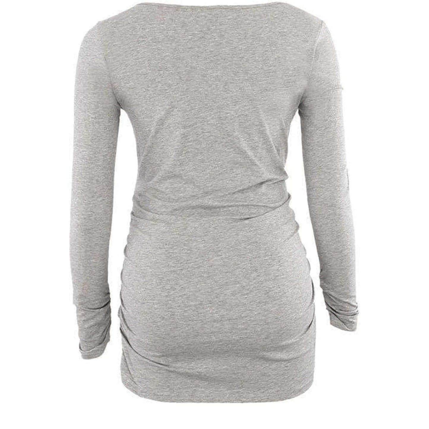 Three-quarter Inch Sleeve Maternity T-Shirt