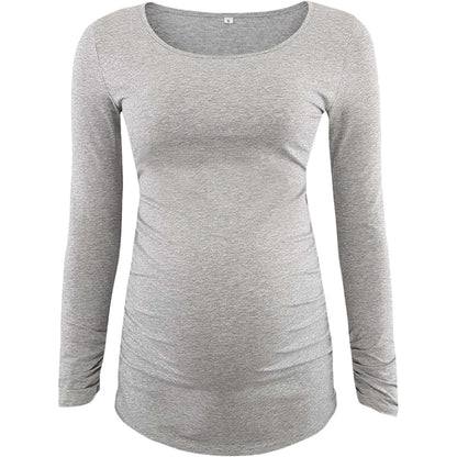 Three-quarter Inch Sleeve Maternity T-Shirt