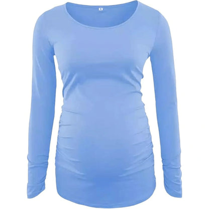 Three-quarter Inch Sleeve Maternity T-Shirt