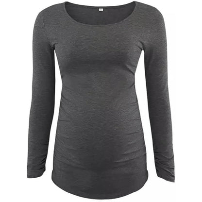 Three-quarter Inch Sleeve Maternity T-Shirt